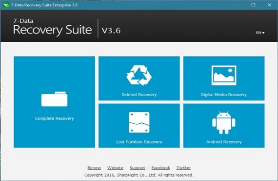 7 Data Recovery Suite Enterprise 3.6