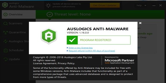 Auslogics Anti-Malware