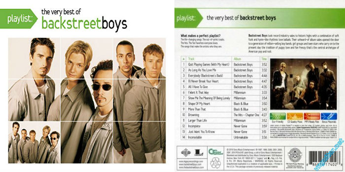 Playlist : The Very Best of Backstreet Boys